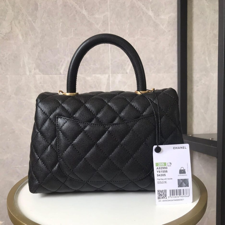 Ch**el Coco handle flap shoulder bag PM