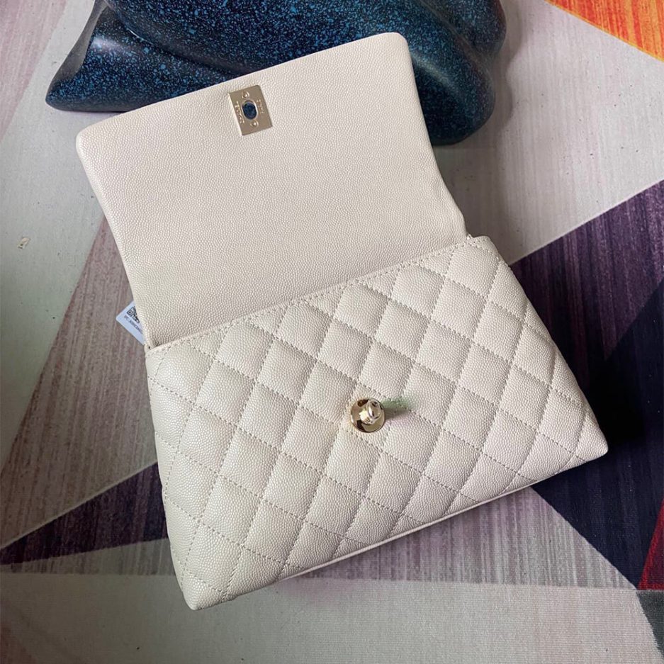 Ch**el Coco handle flap shoulder bag PM