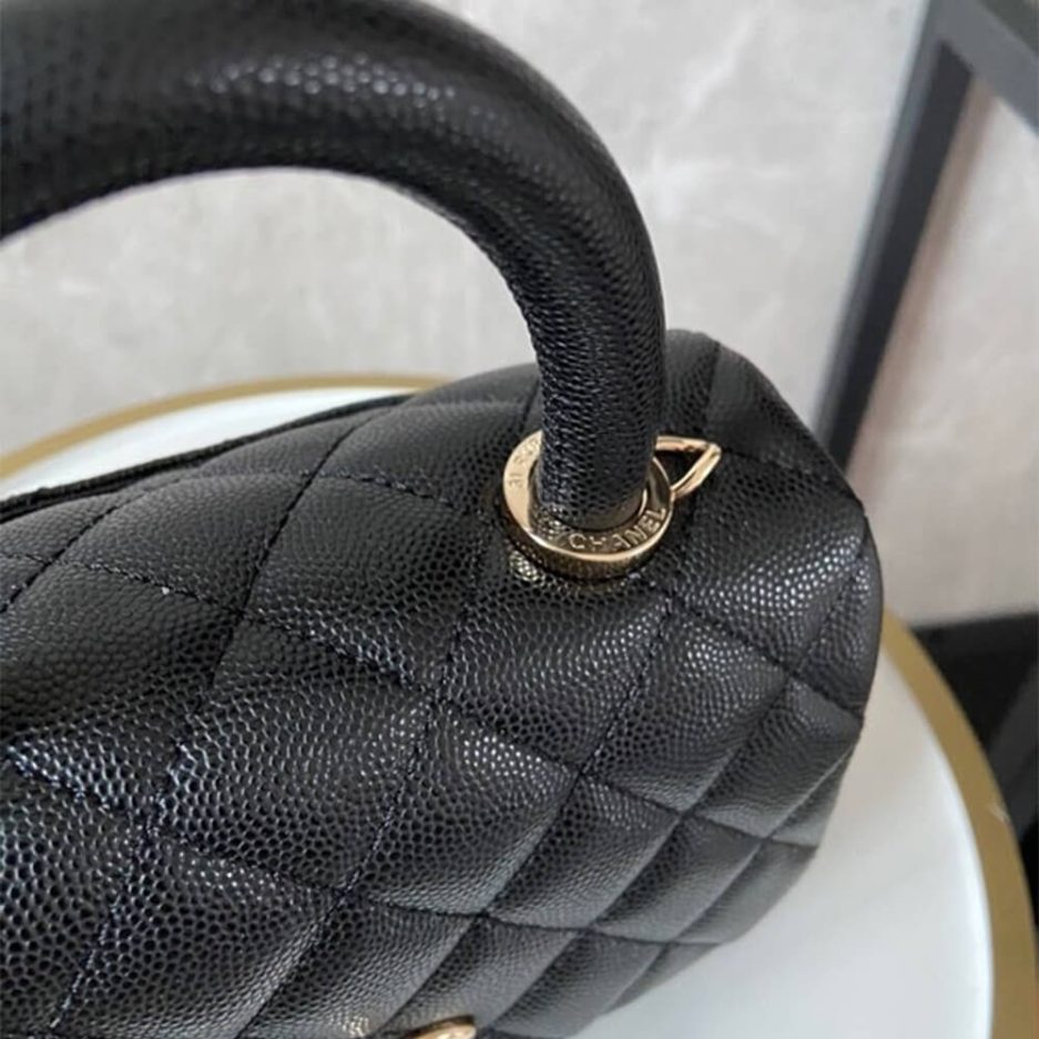 Ch**el Coco handle flap shoulder bag Mini