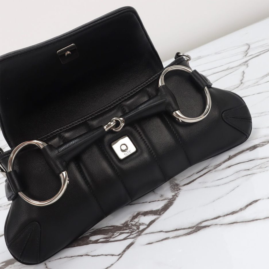 Gvc*1 HORSEBIT CHAIN SMALL SHOULDER BAG