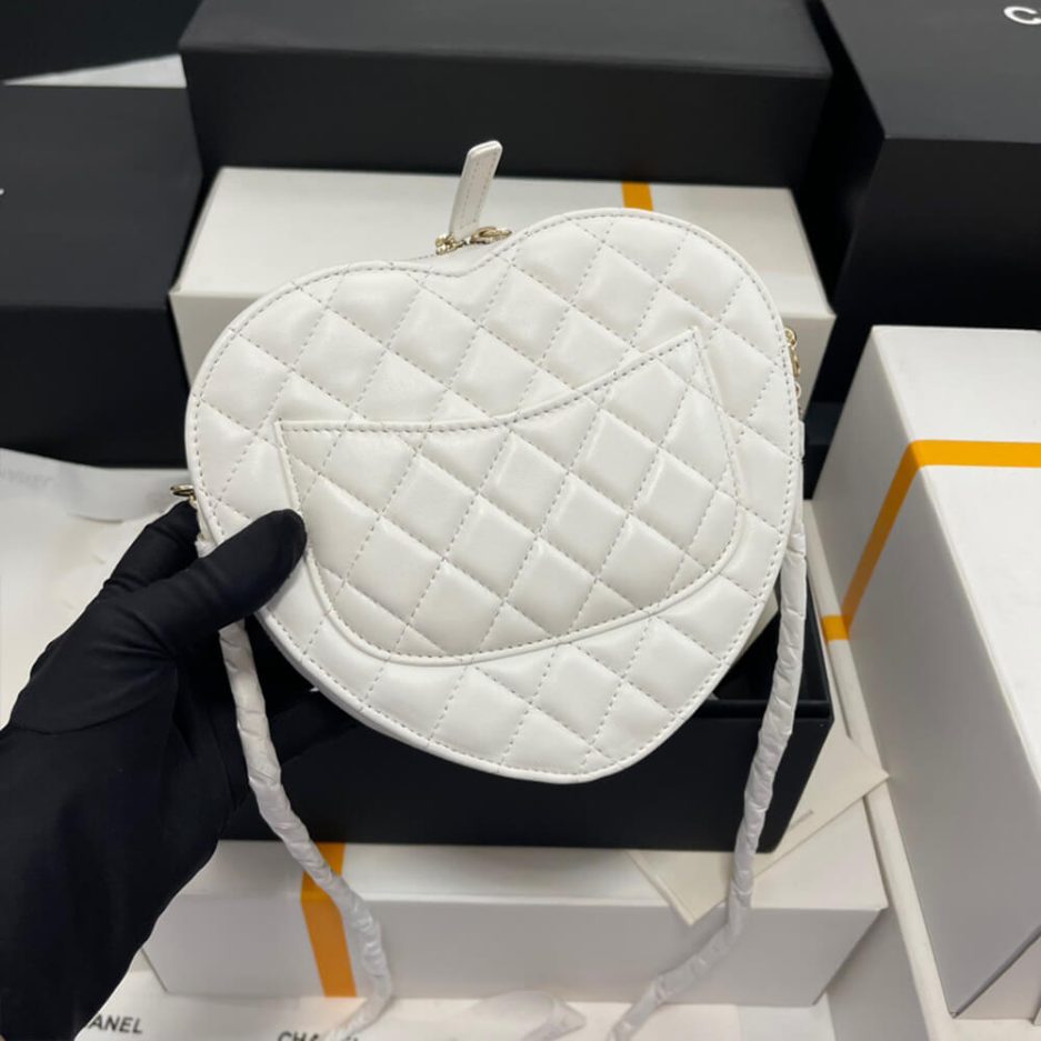 Ch**el 22s Heart Bag
