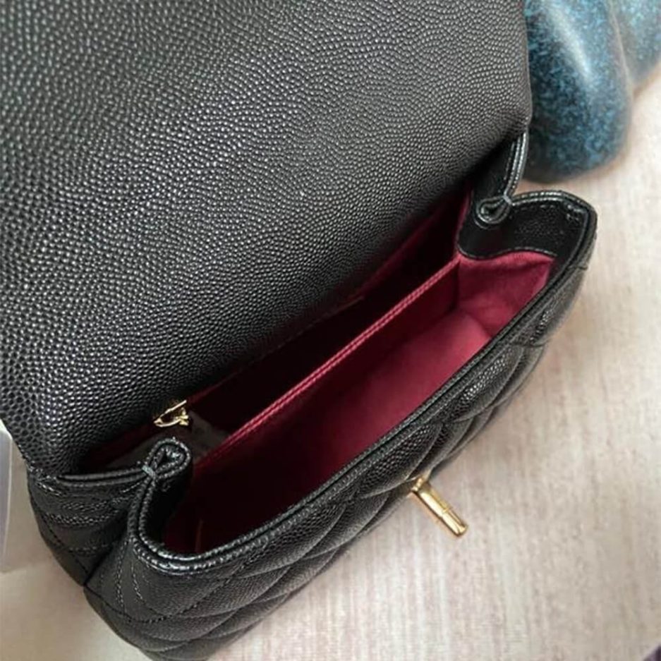 Ch**el Coco handle flap shoulder bag Mini