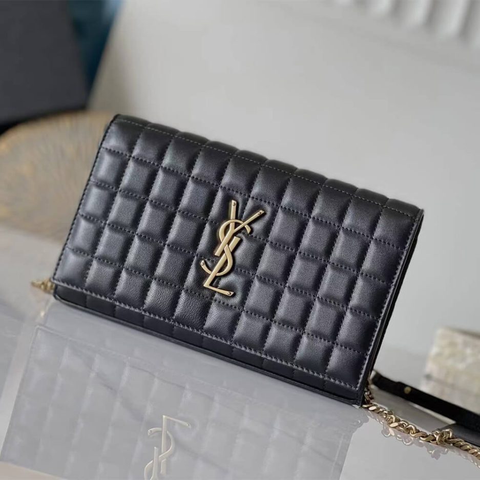 Y51 LAMBSKIN CASSANDRE CHAIN WALLET