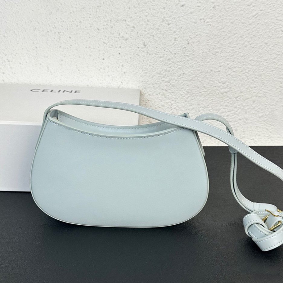 Ce1i*e MEDIUM TILLY BAG in shiny calfskin