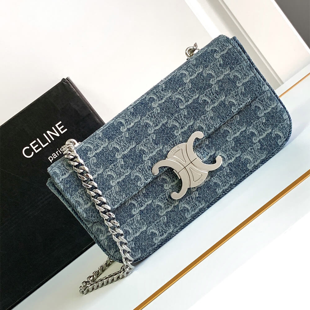 Ce1i*e CHAIN SHOULDER BAG CLAUDE