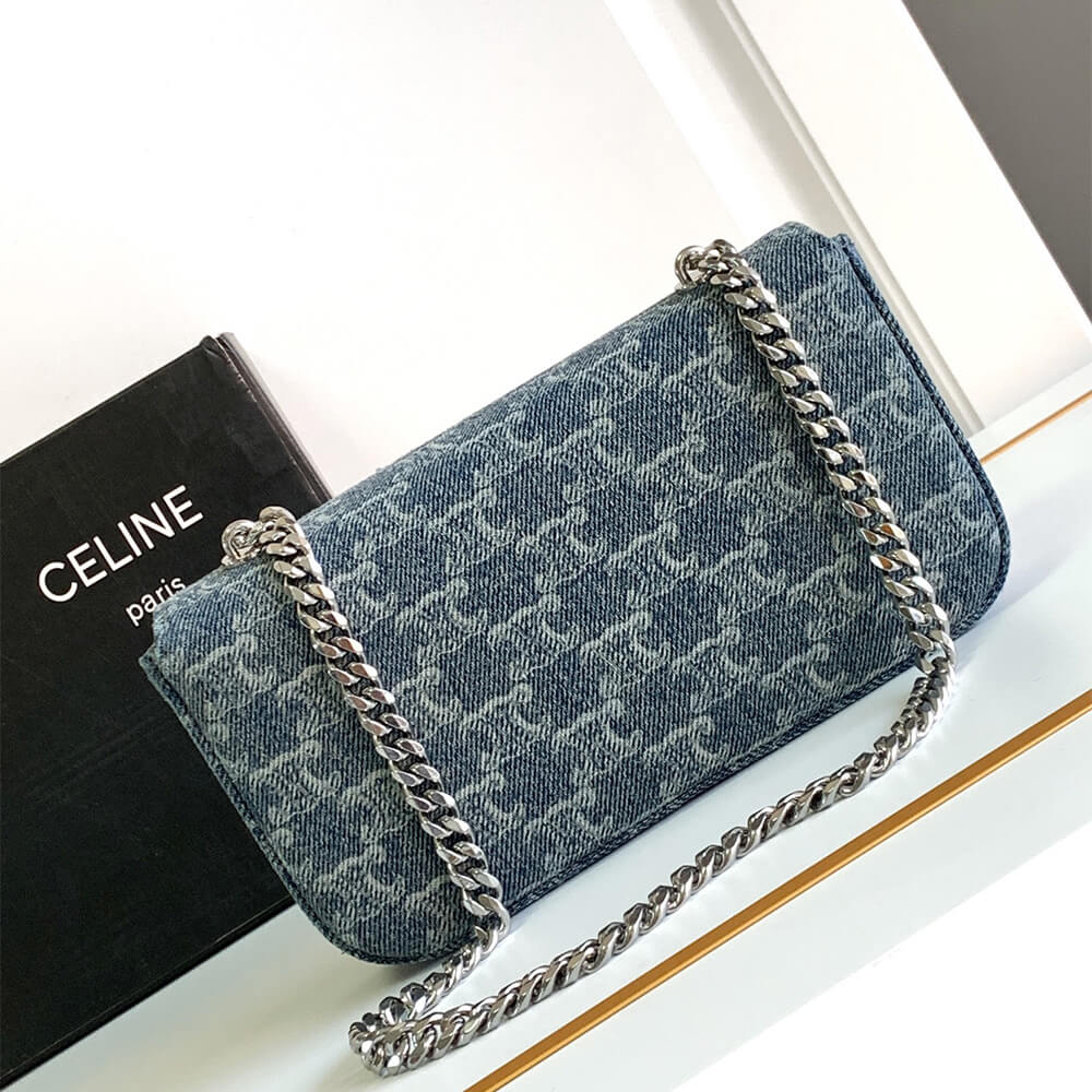 Ce1i*e CHAIN SHOULDER BAG CLAUDE
