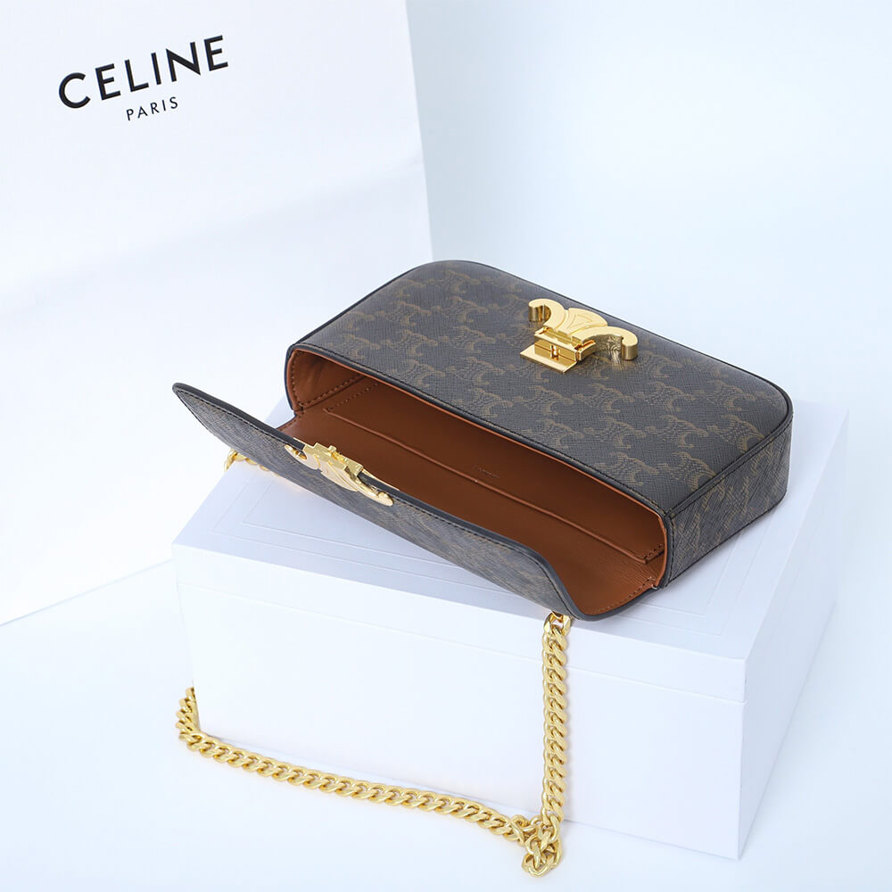 Ce1i*e CHAIN SHOULDER BAG CLAUDE