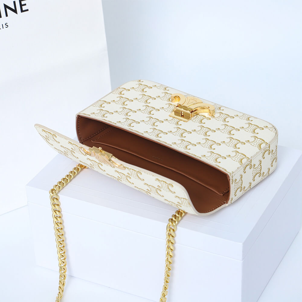 Ce1i*e CHAIN SHOULDER BAG CLAUDE