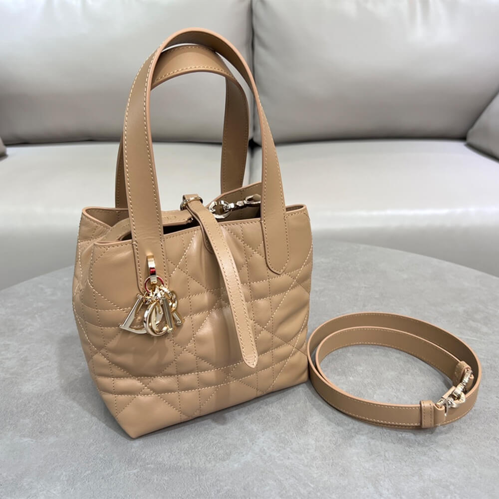 Small D10r Toujours Vertical Tote Bag