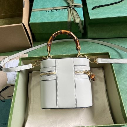 GG Mini bamboo shoulder bag