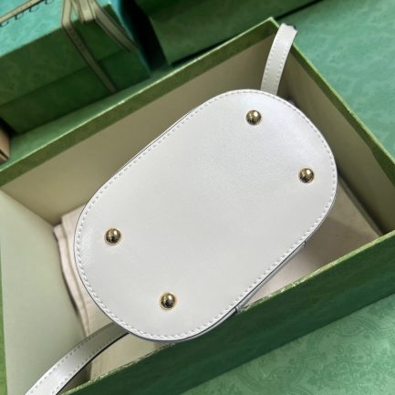 GG Mini bamboo shoulder bag