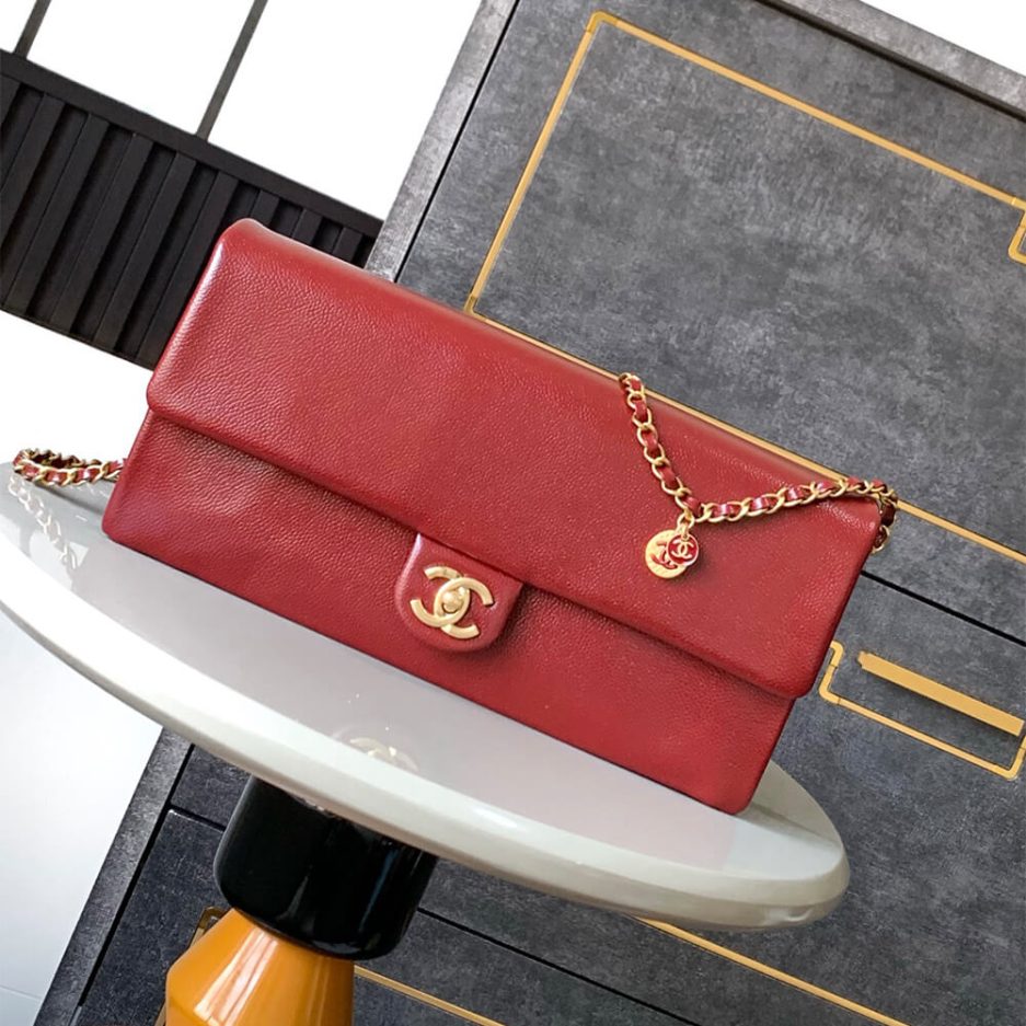 Ch**el Long Flap Bag(high-end grade)