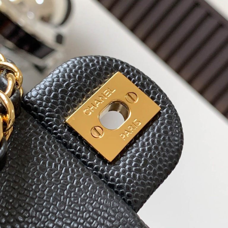 Ch**el MINI FLAP BAG(HIGH-END GRADE)