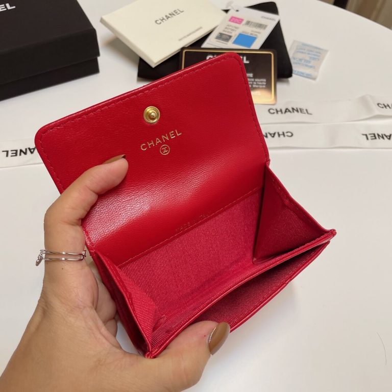 Ch**el 19 card holder with flap